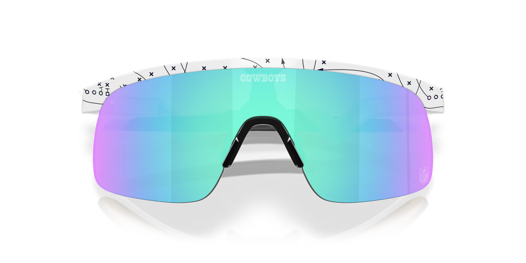 Oakley Men's Dallas Cowboys Resistor (youth Fit) Sunglasses - White
