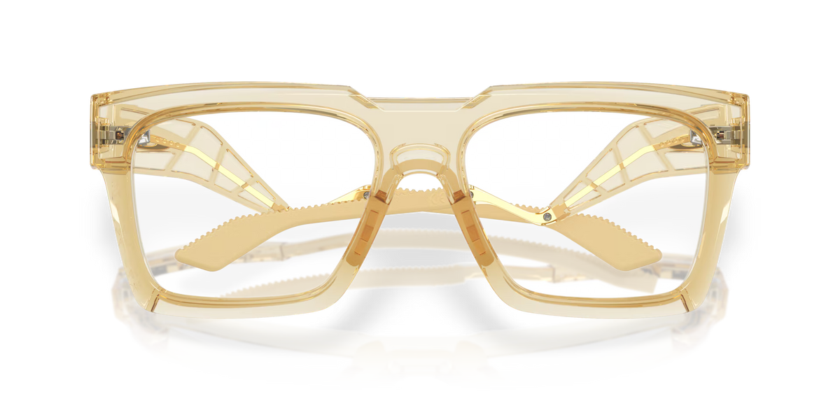 Oakley Men's Damian Lillard Signature Series Enigma Ink Eyeglasses - Transparent Warm Beige