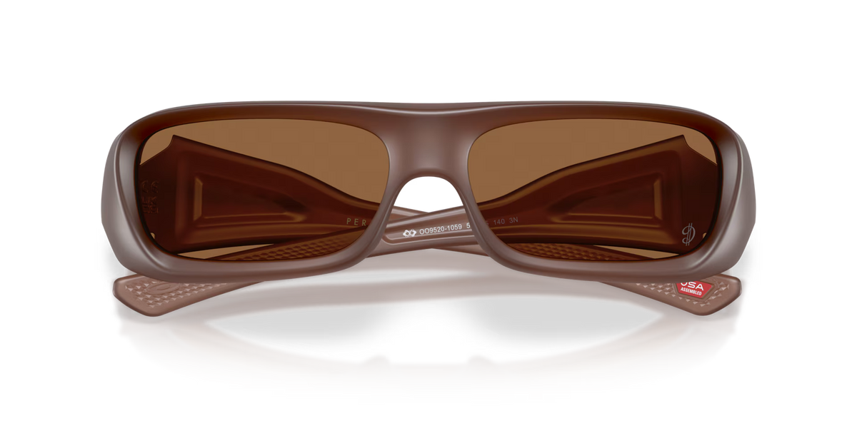 Oakley Men's Damian Lillard Signature Series Permian Sunglasses - Matte Transparent Mahogany