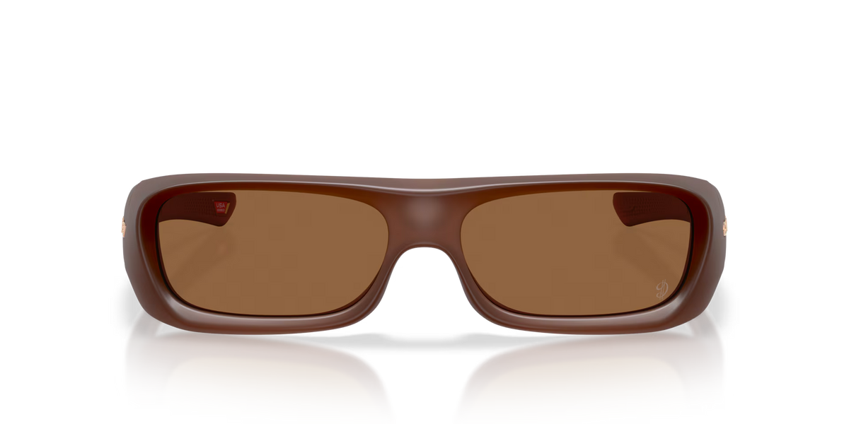 Oakley Men's Damian Lillard Signature Series Permian Sunglasses - Matte Transparent Mahogany