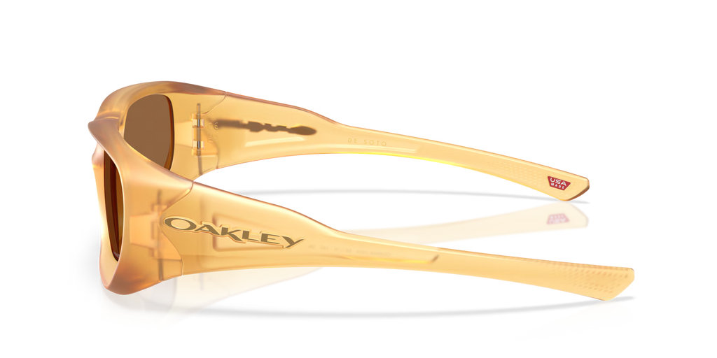 Oakley Men's De Soto Sunglasses - Matte Transparent Light Curry