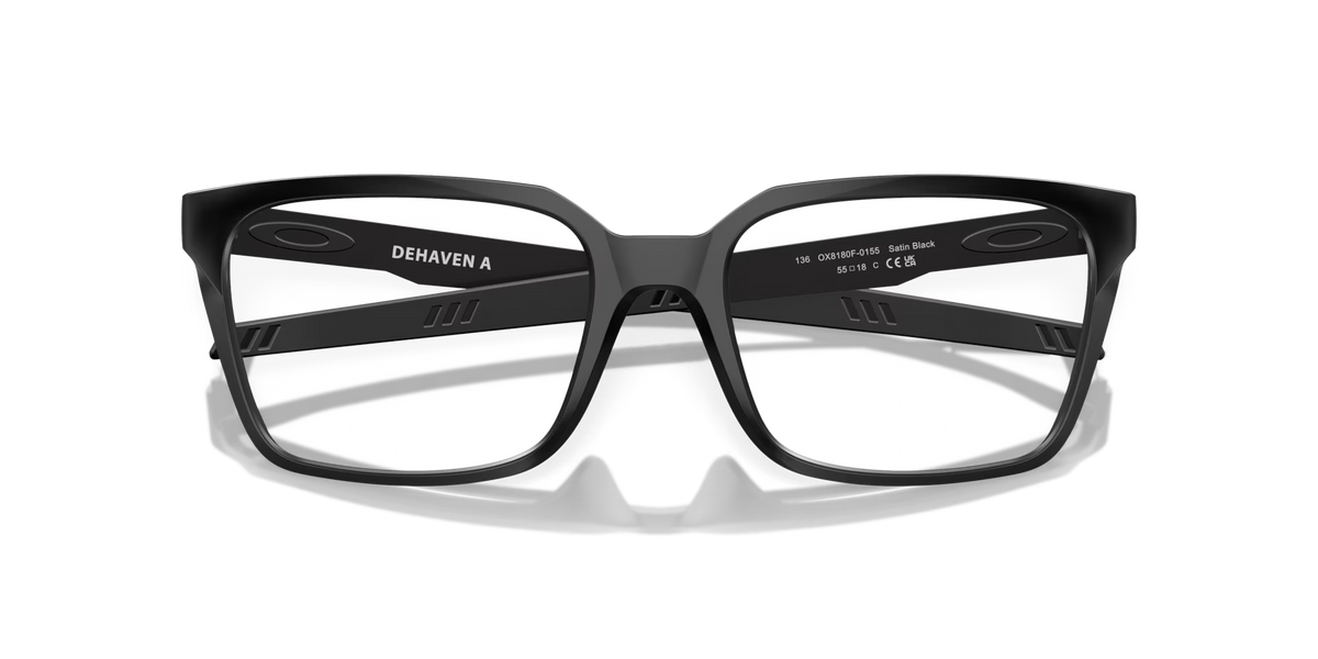 Oakley Men's Dehaven (low Bridge Fit) Eyeglasses - Black