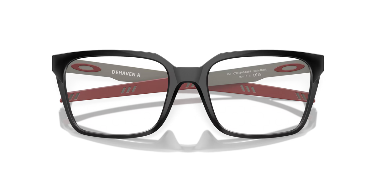 Oakley Men's Dehaven (low Bridge Fit) Eyeglasses - Black