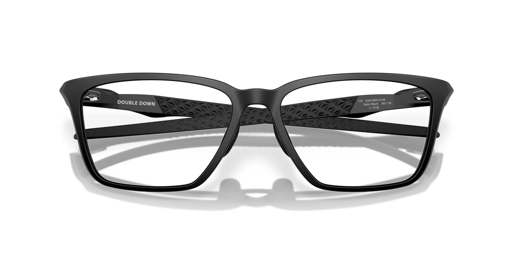 Oakley Men's Double Down Eyeglasses - Black