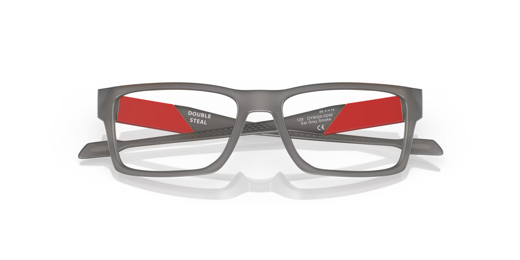 Oakley Men's Double Steal (youth Fit) Eyeglasses - Grey