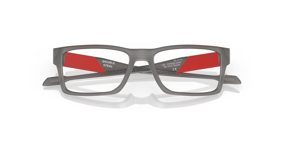 Oakley Men's Double Steal (youth Fit) Eyeglasses - Grey