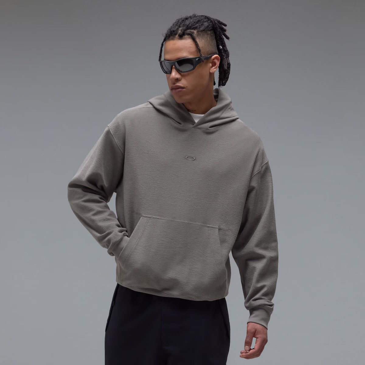 Oakley Men's Dual Jersey Hoodie - Gray