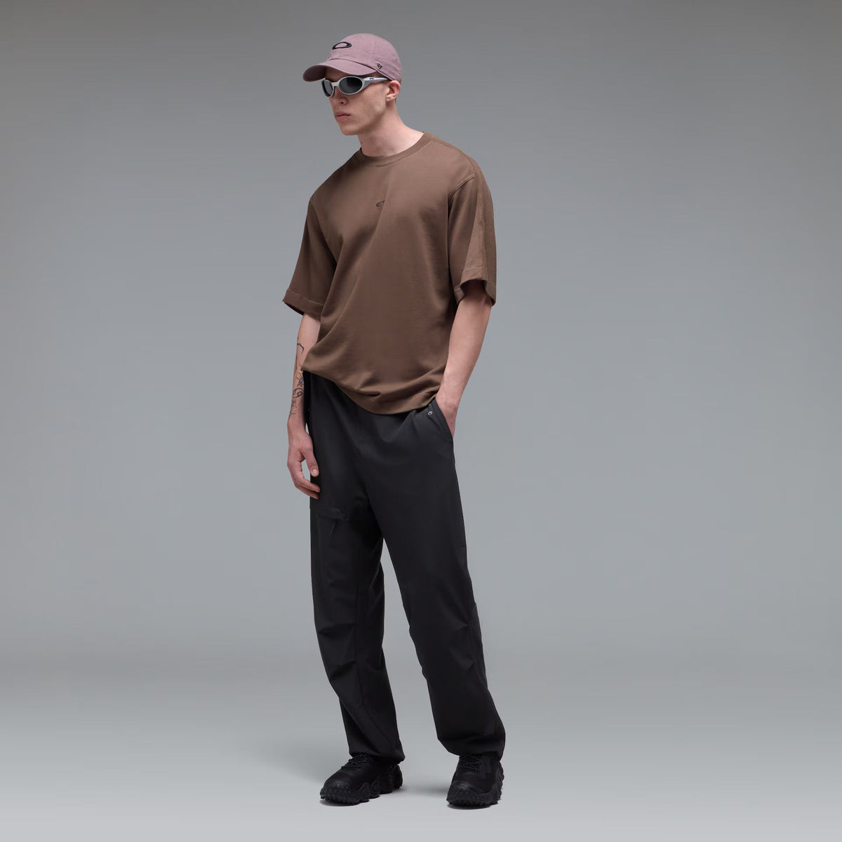 Oakley Men's Dual Jersey Tee - Dark Umber