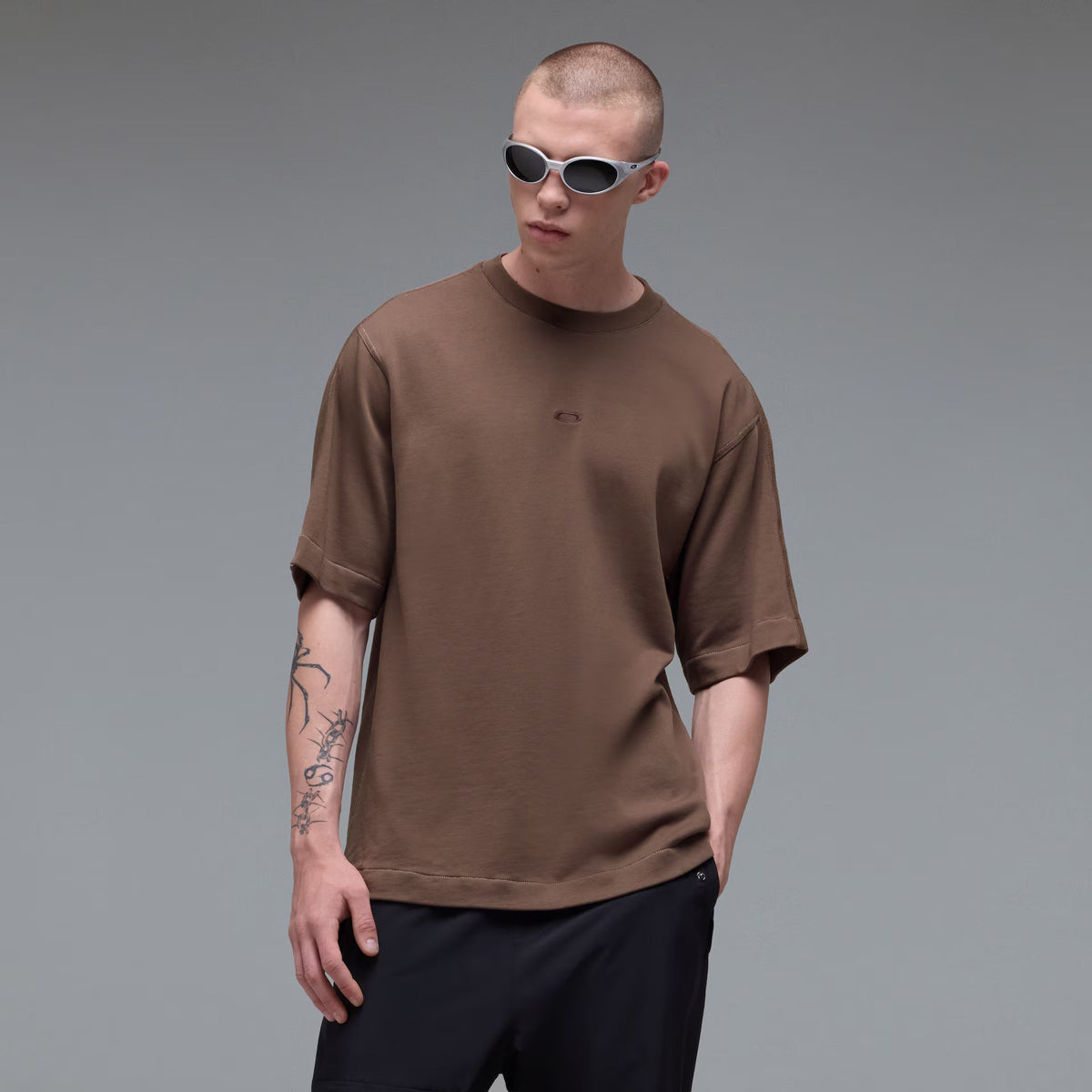 Oakley Men's Dual Jersey Tee - Dark Umber