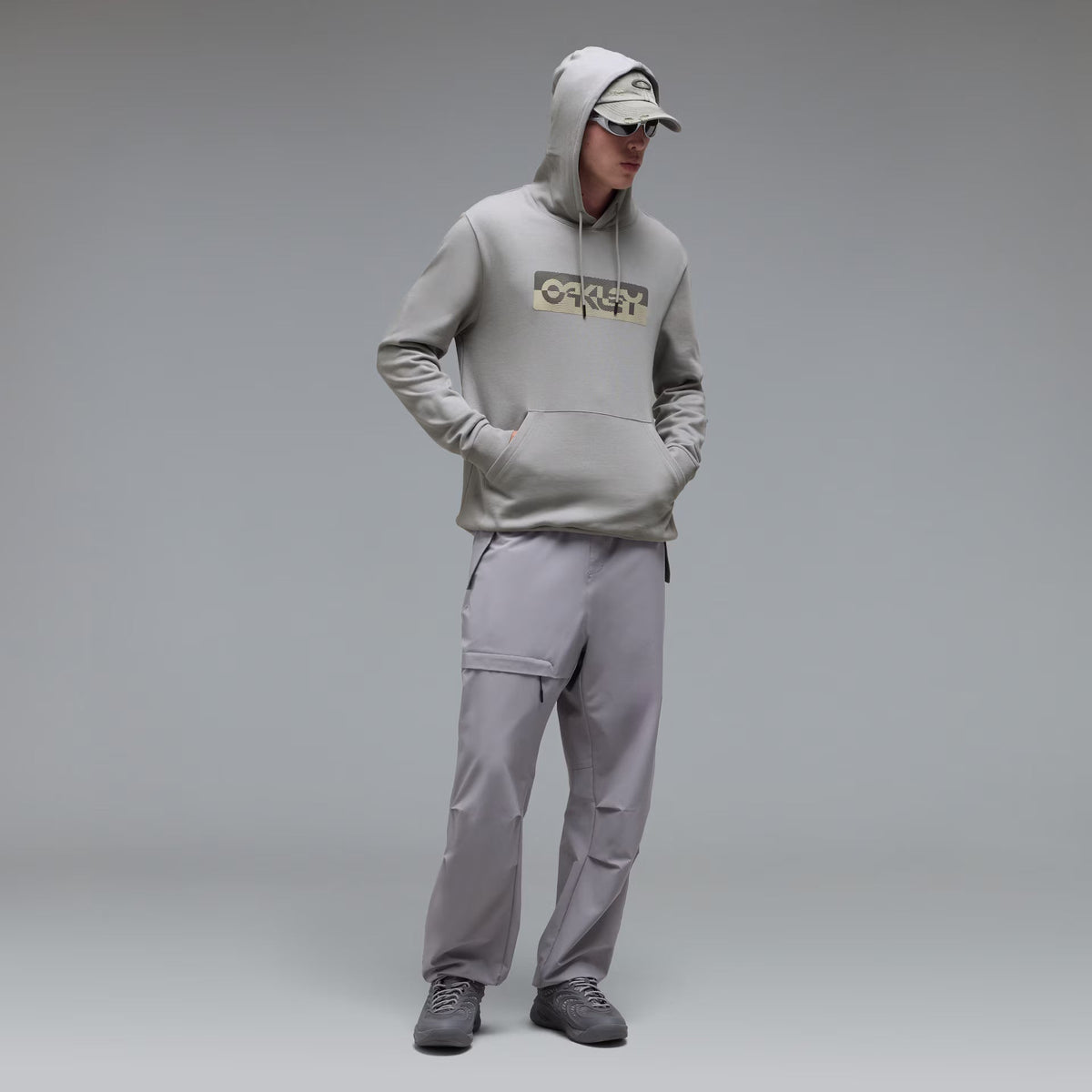 Oakley Men's Duality B1b Po Hoodie - Cement