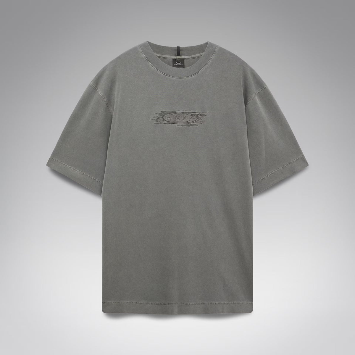 Oakley Men's Echo Mod Embroidered Tee - Gray
