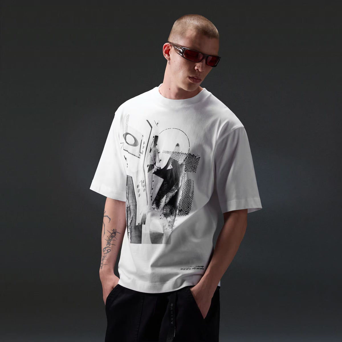 Oakley Men's Echo Mod One Icon Tee - White