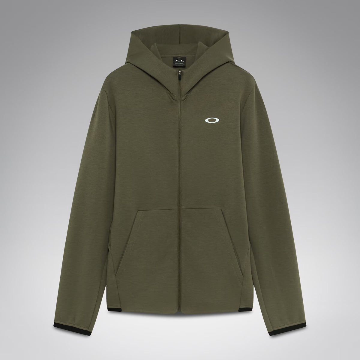 Oakley Men's Edge Force Fz Hoodie - Olive