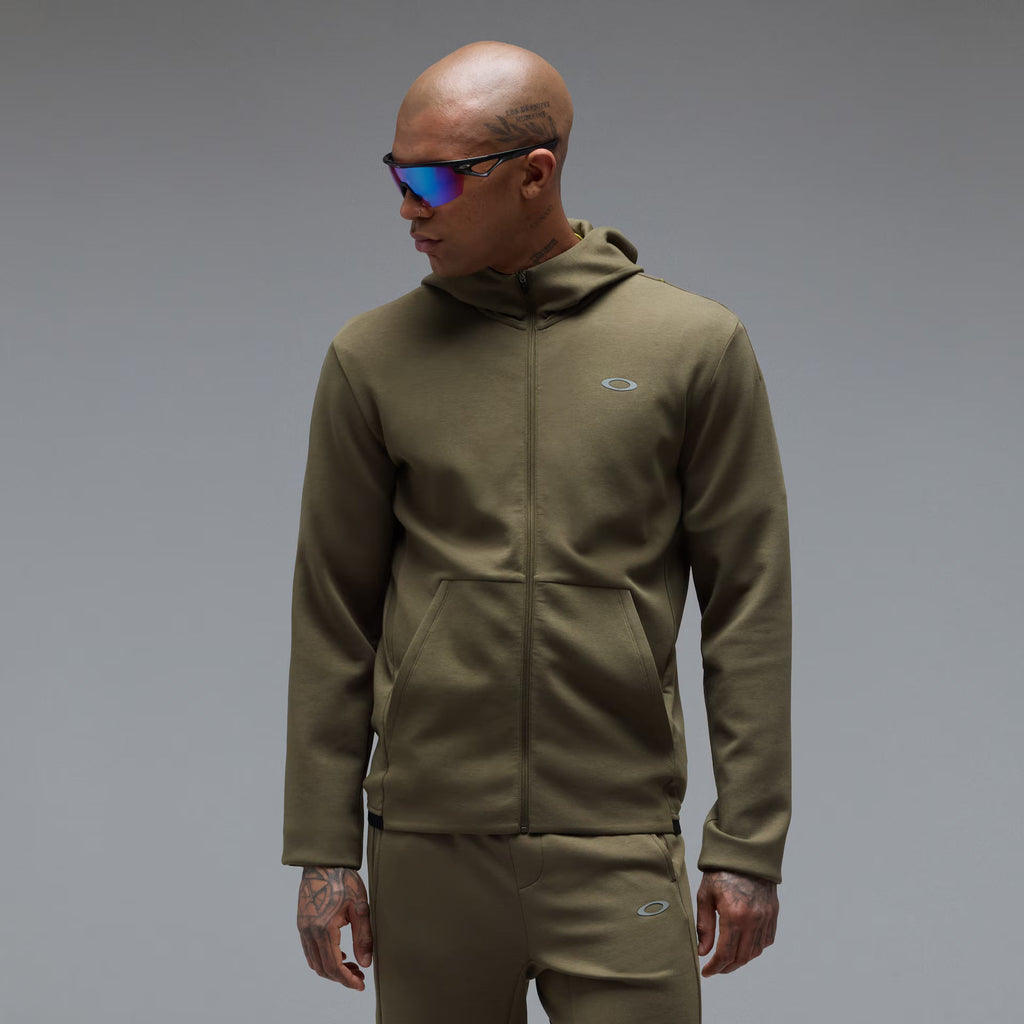 Oakley Men's Edge Force Fz Hoodie - Olive