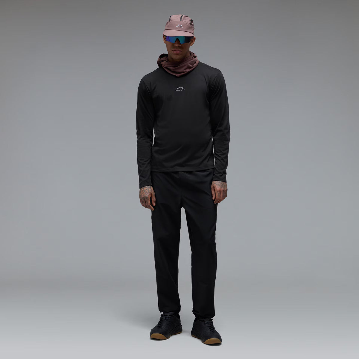 Oakley Men's Edge Force Ls Tee - Black