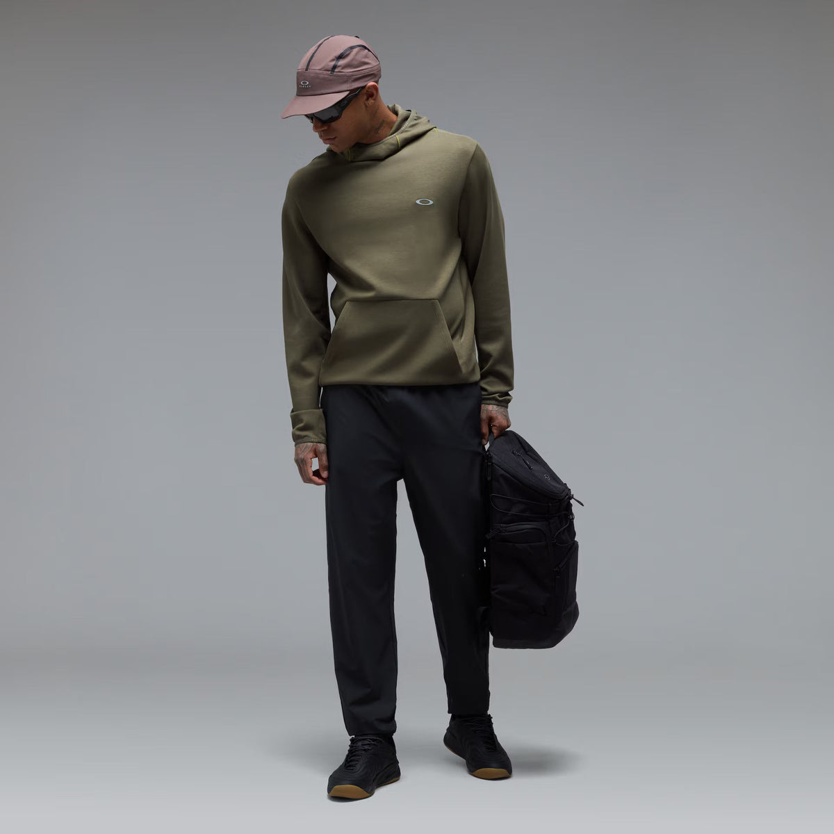 Oakley Men's Edge Force Pullover Hoodie - Olive