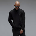 Oakley Men's Edge Force Qtr Zip Sweatshirt - Black