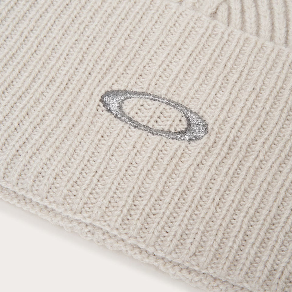 Oakley Men's Ellipse Ribbed Beanie - Mist/Cement