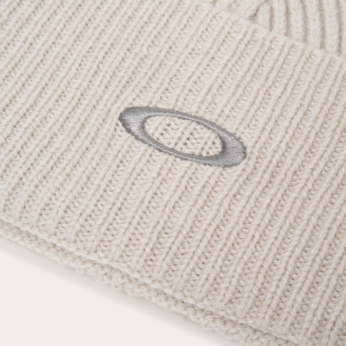Oakley Men's Ellipse Ribbed Beanie - Mist/Cement