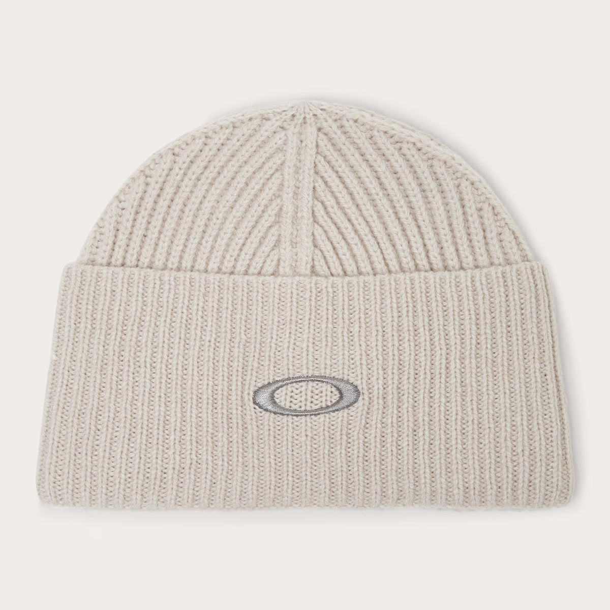 Oakley Men's Ellipse Ribbed Beanie - Mist/Cement