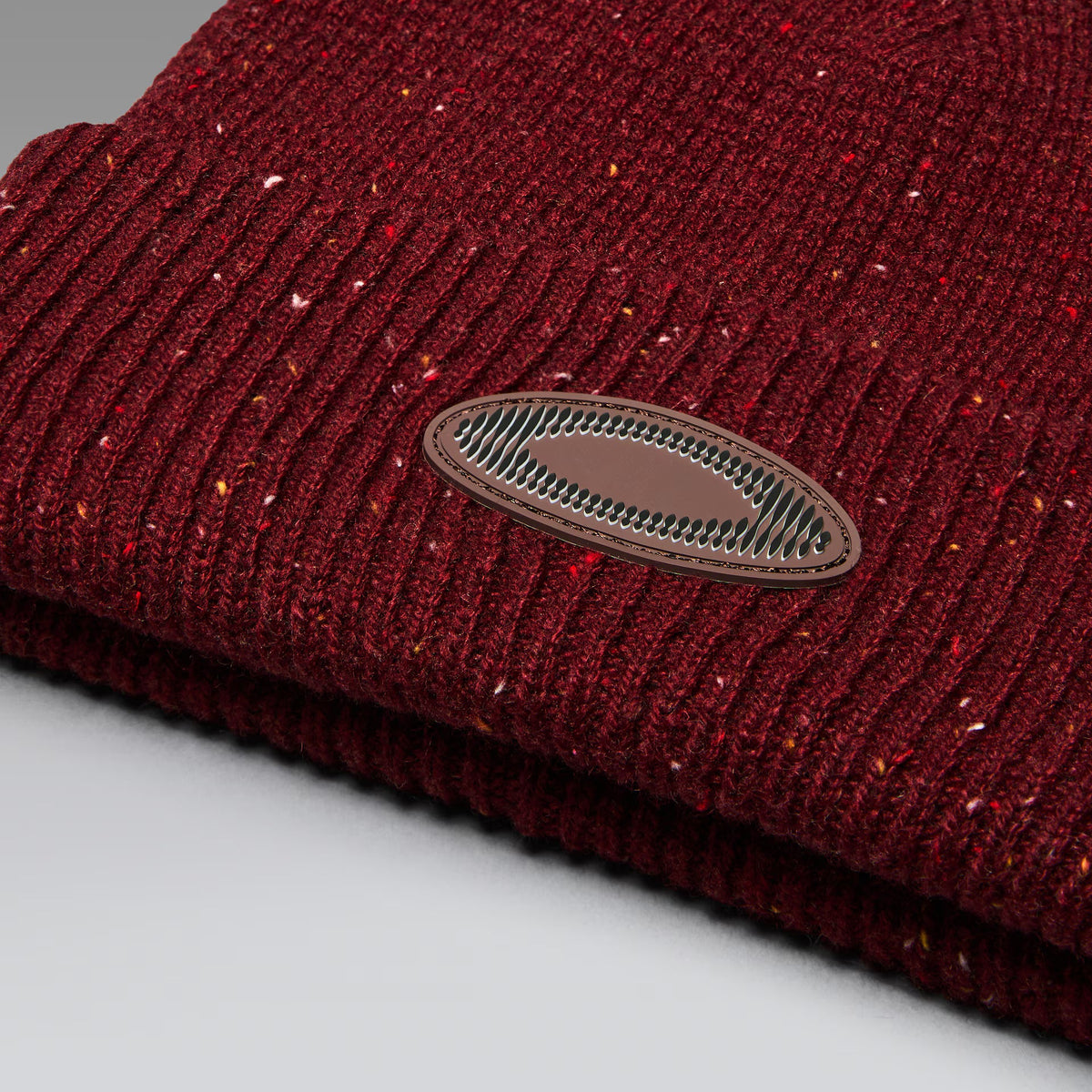 Oakley Men's Ellipse Waffle Beanie​ - Dark Umber