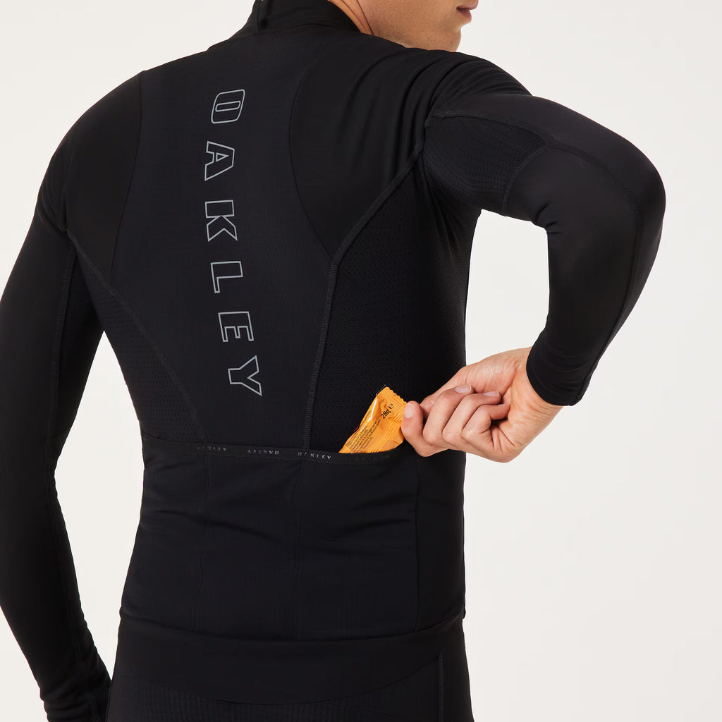 Oakley Men's Endurance Pro Thermal Ls Jersey - Black