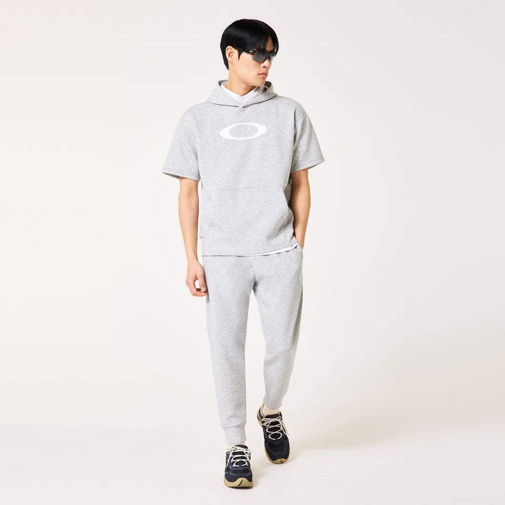Oakley Men's Enhance Qd Fleece S/s Hoody 5.0 - Grey
