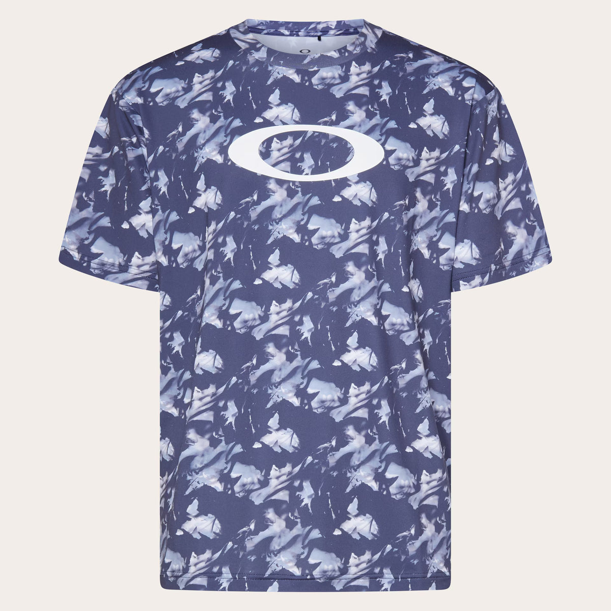 Oakley Men's Enhance Qdevo Ss Tee Graphic 5.0 - Blue