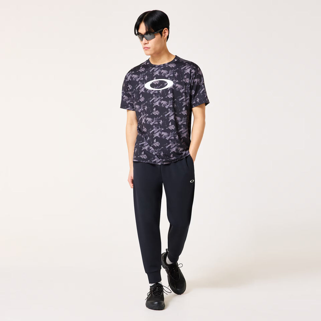 Oakley Men's Enhance Qdevo Ss Tee Graphic 5.0 - Black