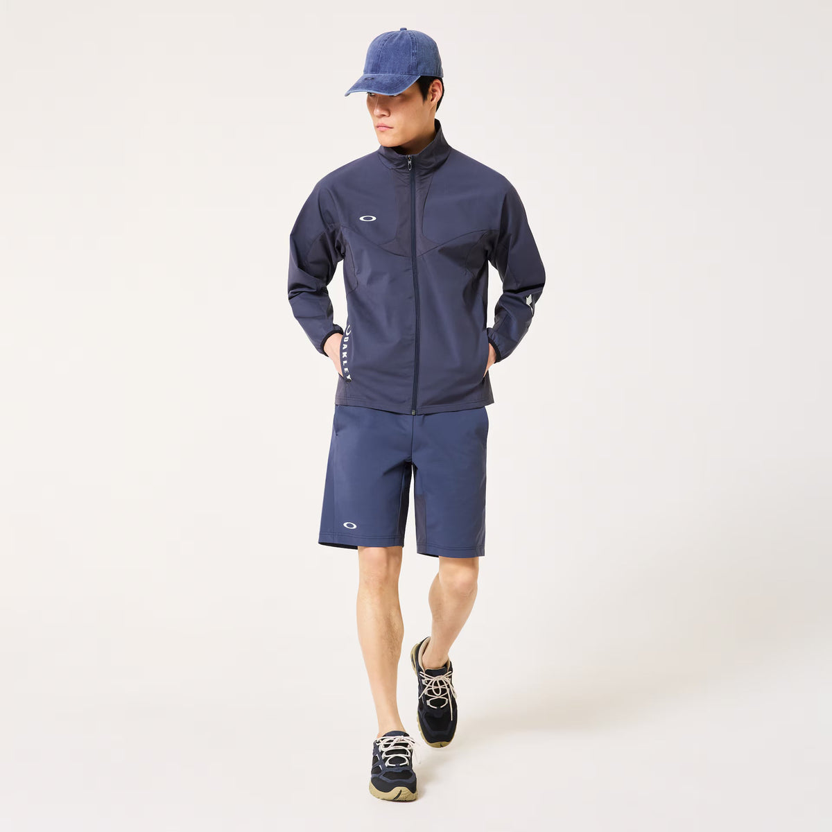 Oakley Men's Enhance Tech Jersey Jacket 16.0 - Dark Cloud
