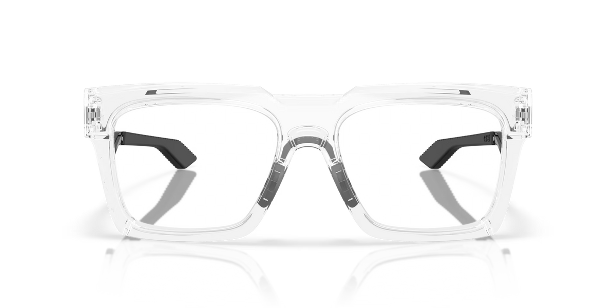 Oakley Men's Enigma Ink Eyeglasses - Polished Clear