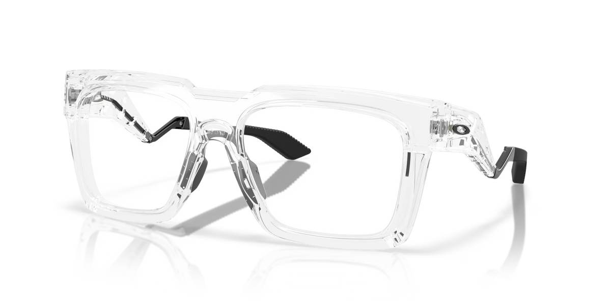 Oakley Men's Enigma Ink Eyeglasses - Polished Clear