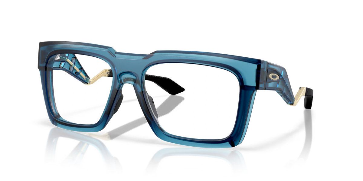 Oakley Men's Enigma Ink Eyeglasses - Matte Transparent Abyss