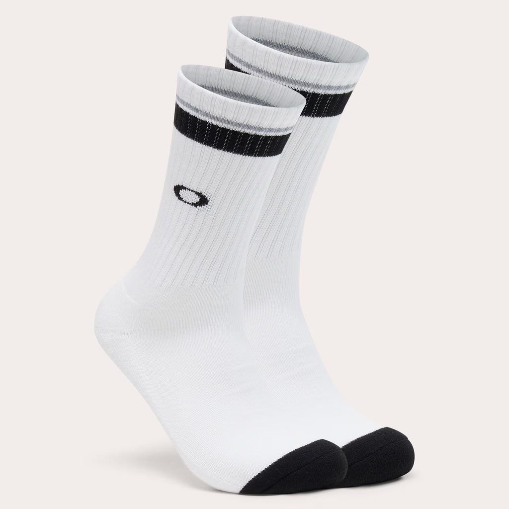 Oakley Men's Essential Socks (3 Pcs) - Black/White