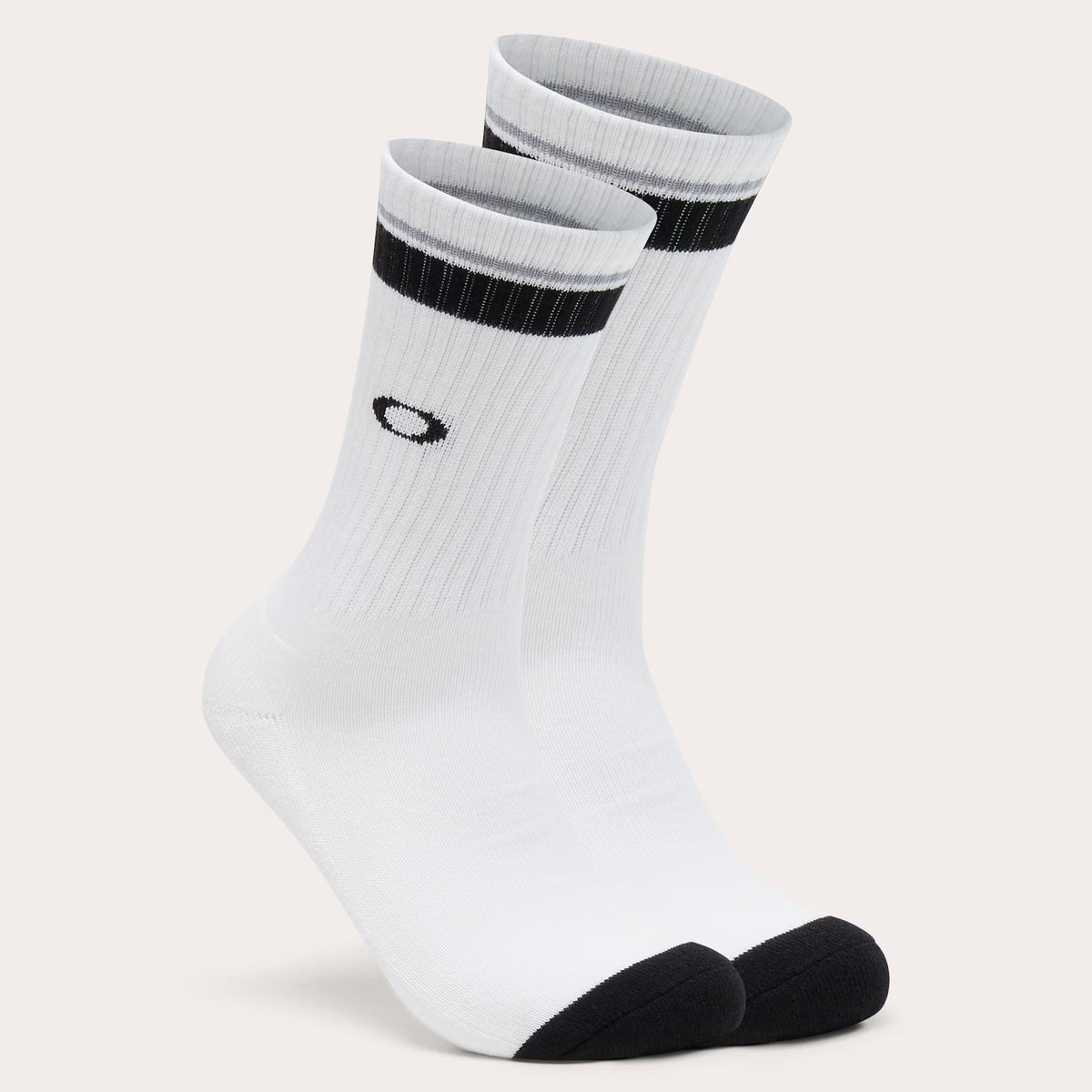 Oakley Men's Essential Socks (3 Pcs) - Black/White