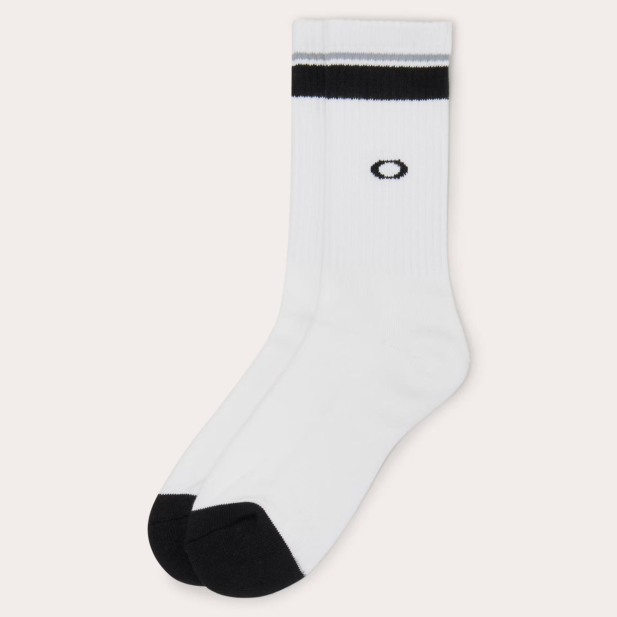 Oakley Men's Essential Socks (3 Pcs) - Black/White