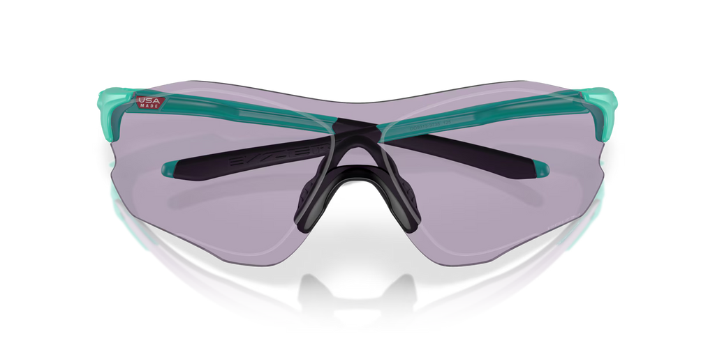 Oakley Men's Evzero Path (low Bridge Fit) Sunglasses - Matte Celeste