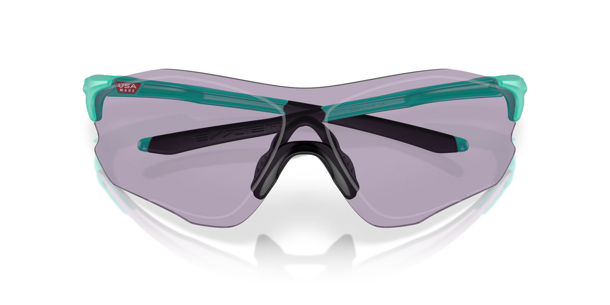 Oakley Men's Evzero Path (low Bridge Fit) Sunglasses - Matte Celeste