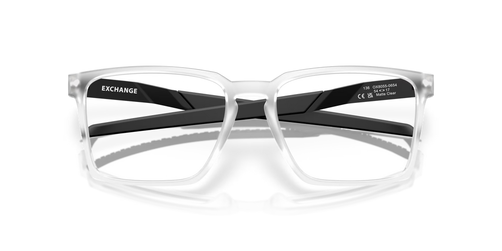 Oakley Men's Exchange Eyeglasses - Matte Clear