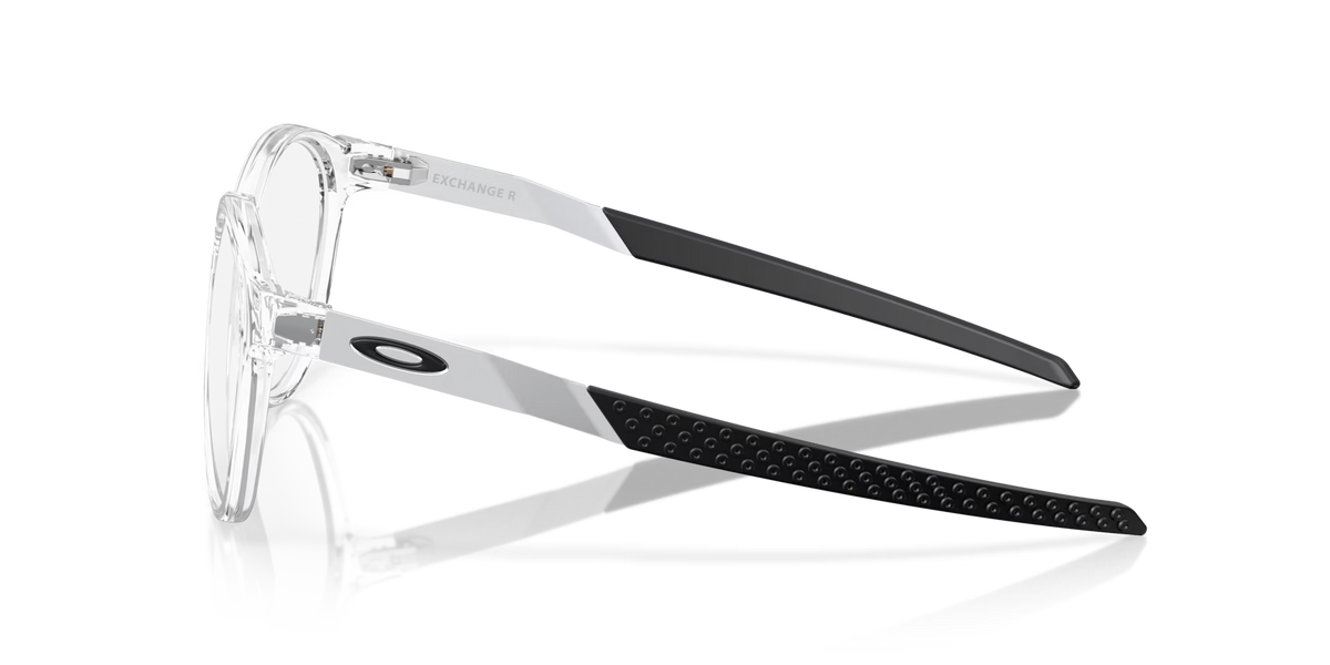 Oakley Men's Exchange R Eyeglasses - Polished Clear