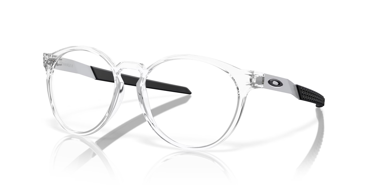 Oakley Men's Exchange R Eyeglasses - Polished Clear