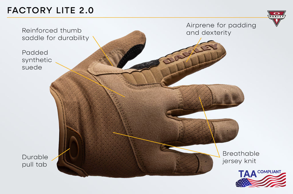 Oakley Men's Factory Lite 2.0 Glove