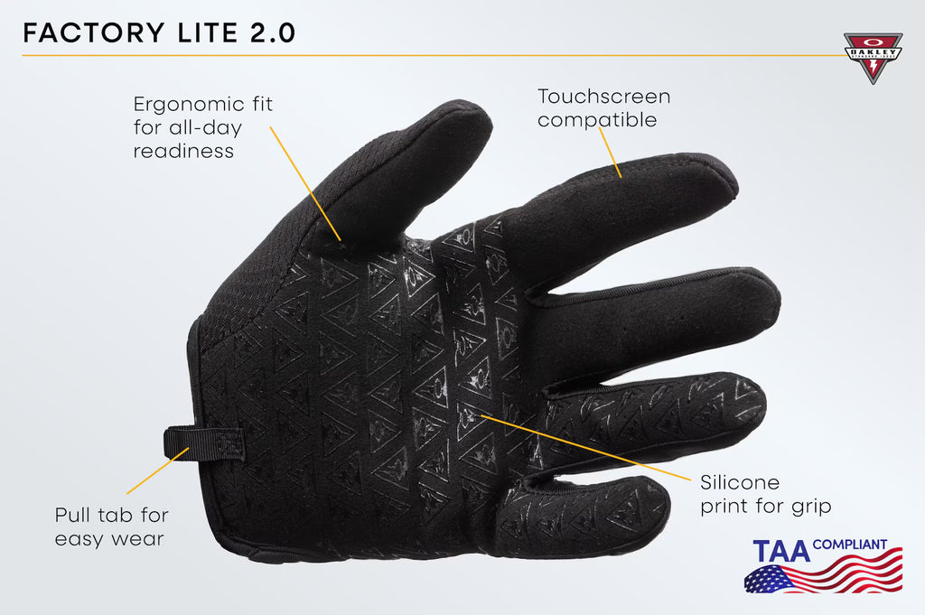 Oakley Men's Factory Lite 2.0 Glove