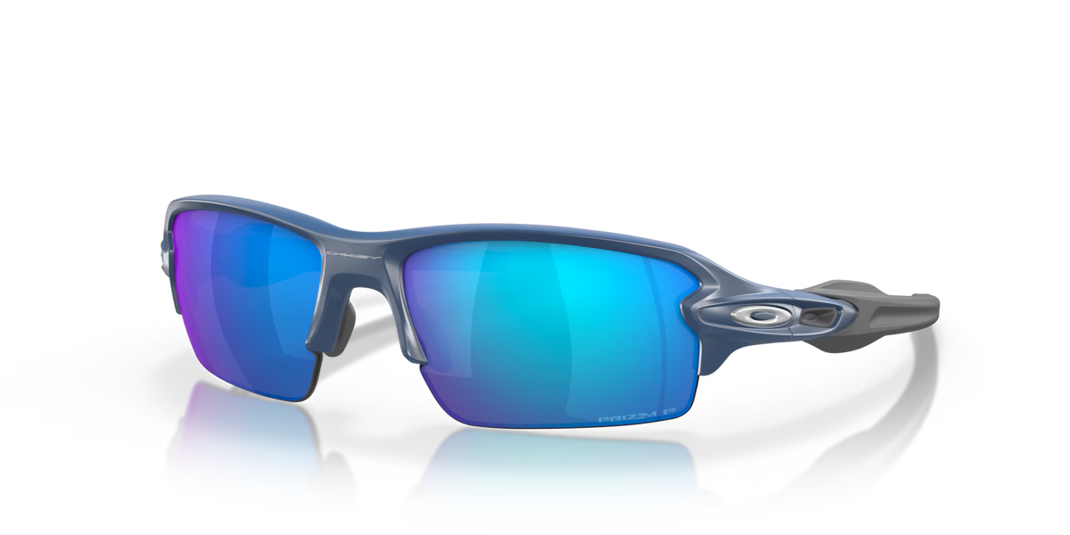 Oakley Men's Flak 2.0 (low Bridge Fit) Sunglasses - Matte Poseidon
