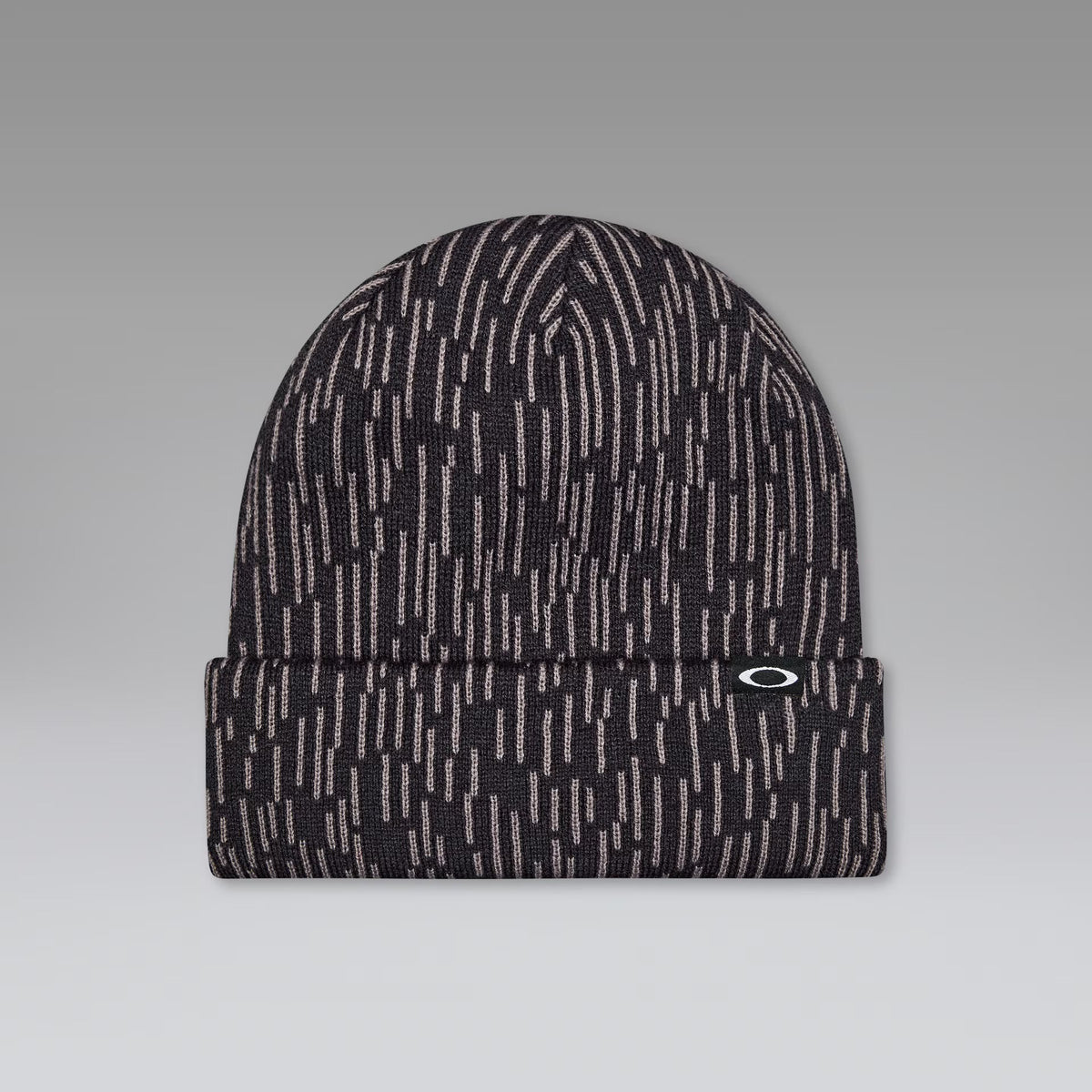 Oakley Men's Fleece-lined Graphic Beanie​ - Black