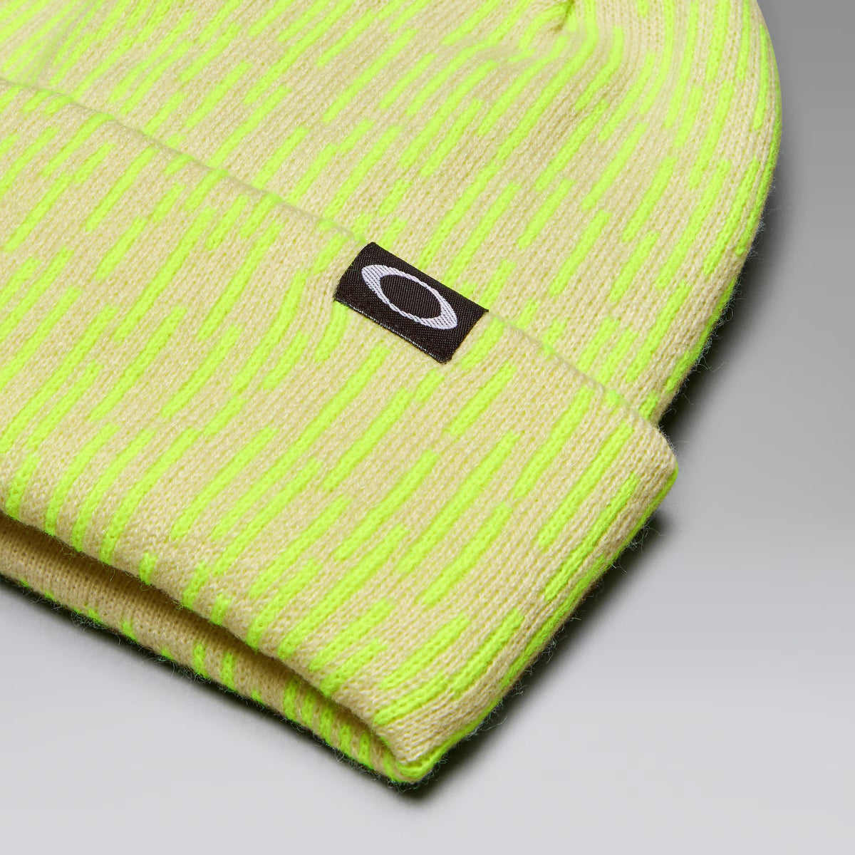Oakley Men's Fleece-lined Graphic Beanie​ - Yellow