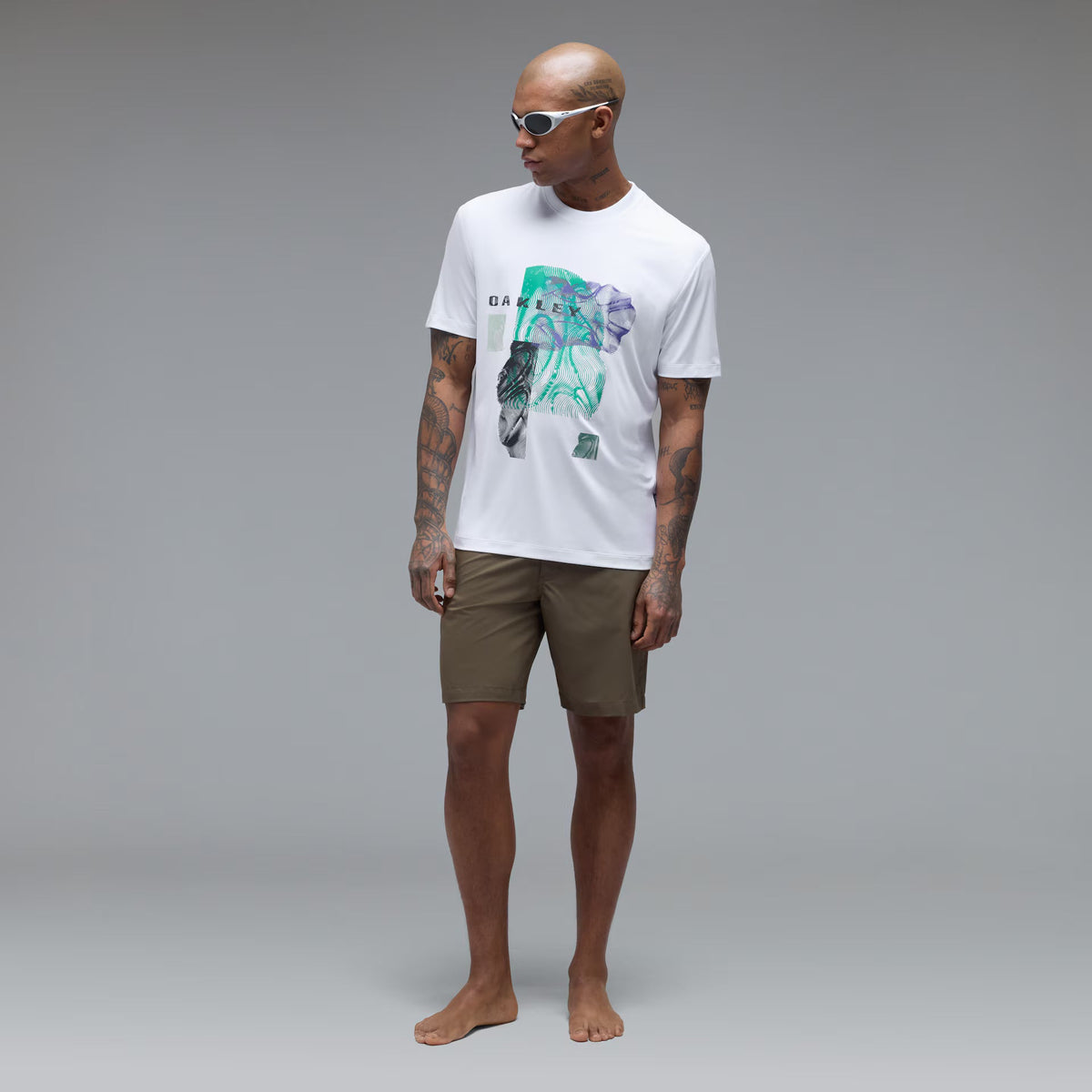 Oakley Men's Flesh Heritage Tee - White