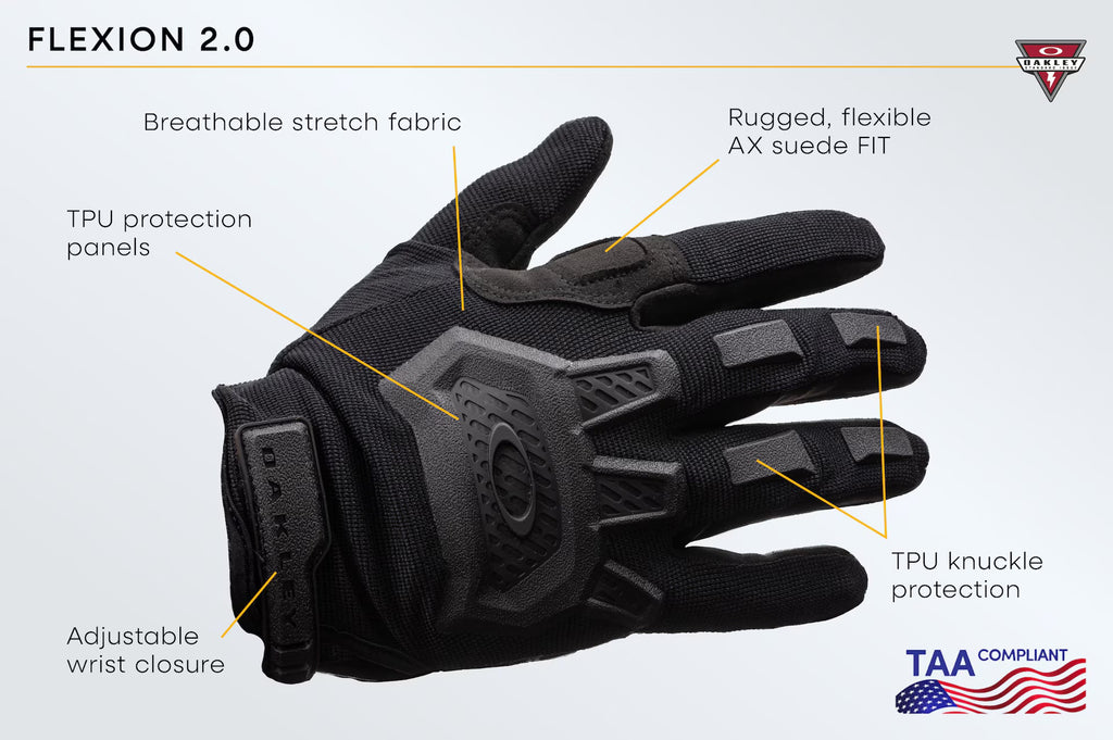 Oakley Men's Flexion 2.0 Glove - Black