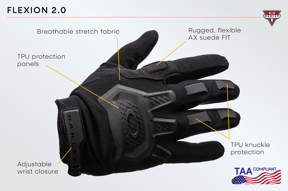 Oakley Men's Flexion 2.0 Glove - Black