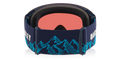 Oakley Men's Flight Deck Pro L (low Bridge Fit) Mikaela Shiffrin Signature Series Snow Goggles - Space Dust Abyss